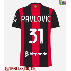 AC Milan Strahinja Pavlovic #31 Hemmatröja Dam 2026-27 Kortärmad